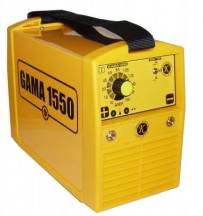 Omicron GAMA 1550A + gum.káble,kukla,  vše pre zváranie metódou MMA/TIG, zváracie káble 25mm2  10-25